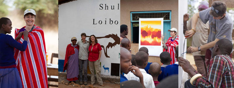 Alison Nicholls at African People & Wildlife, Tanzania